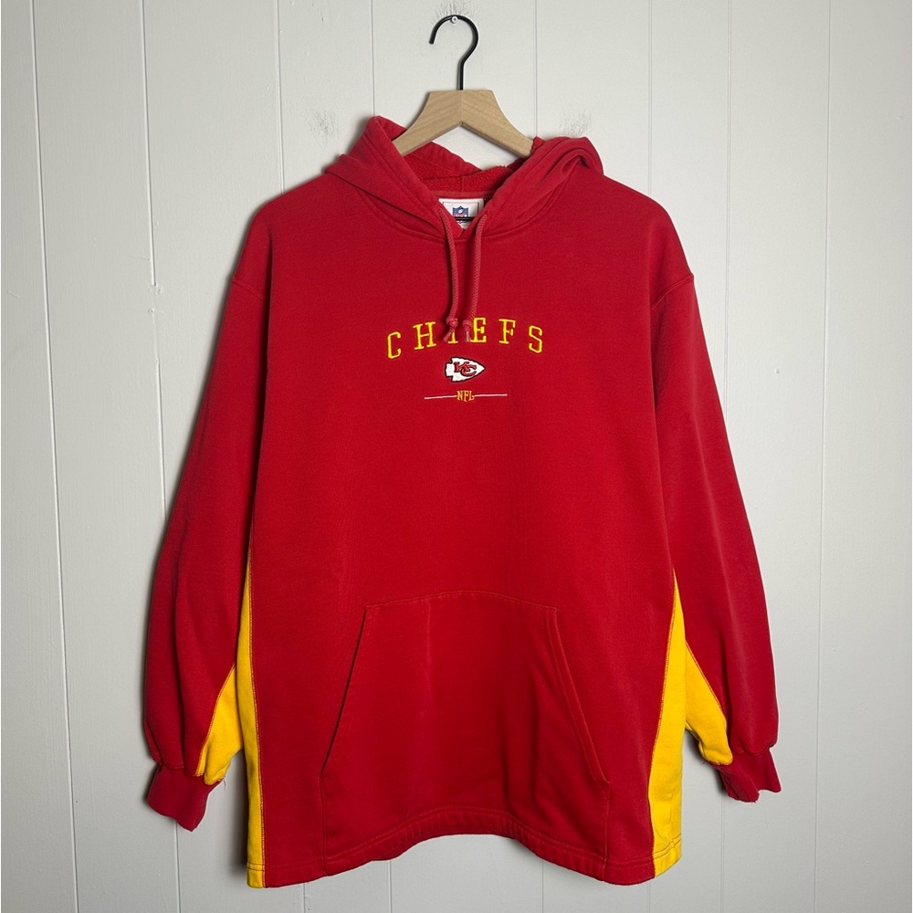 Vintage Chiefs Red and Yellow Hoodie